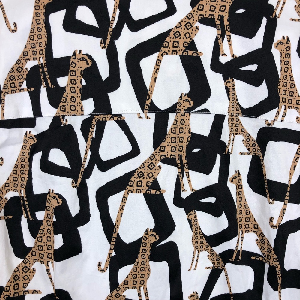 Vintage 90s Chico’s Jaguar Button Down Sz 1 - Picture 10 of 11